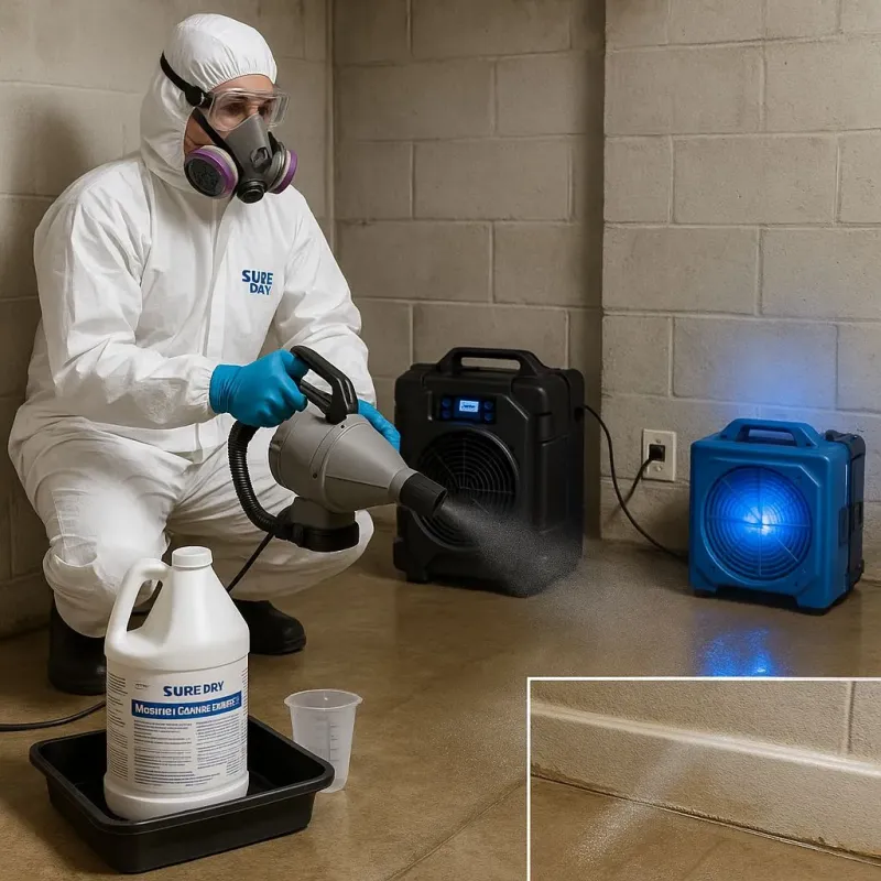 Sanitization and Odor Removal process in Carey, OH